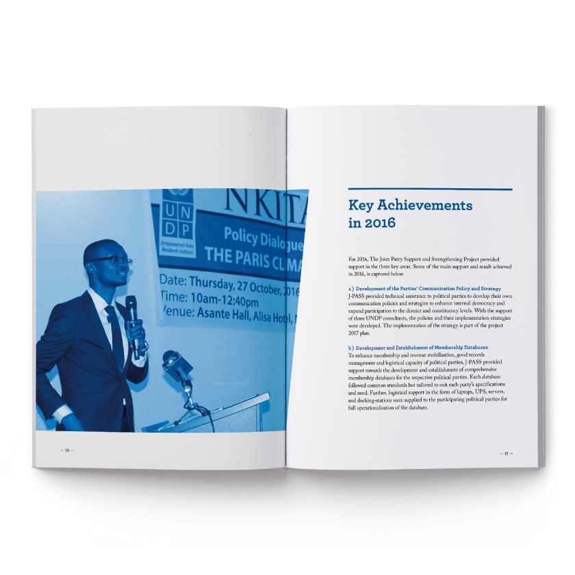 UNDP Ghana Annual Report work image